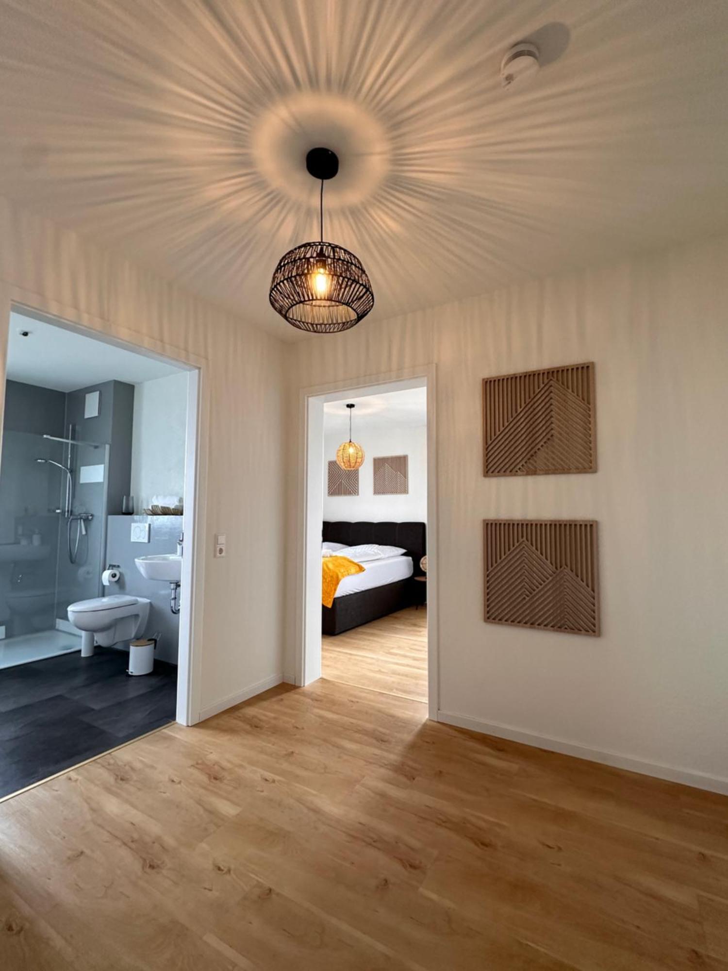 Amao-Sepia I 86Qm I King-Size Beds I Netflix I Privat Balcony I Free Parking I Near Europapark Leilighet Rheinhausen Eksteriør bilde